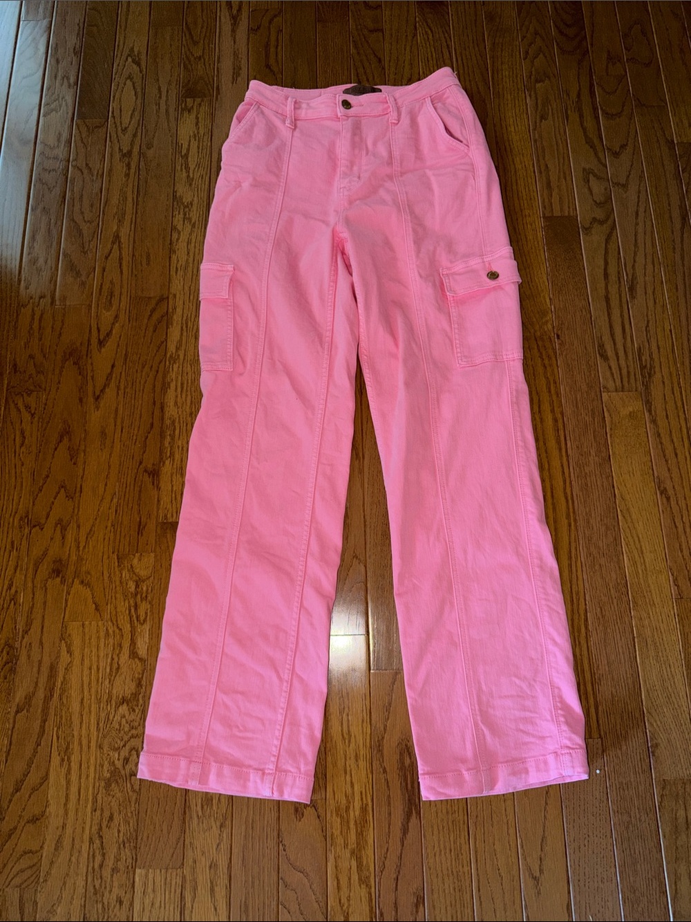Judy Blue Pink Cargo Jeans